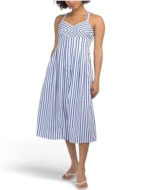 RACHEL ZOE
Spagetti Strap Striped Maxi Dress